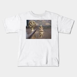 Lord Ganesh reflections in the water with Natraja in the background Kids T-Shirt